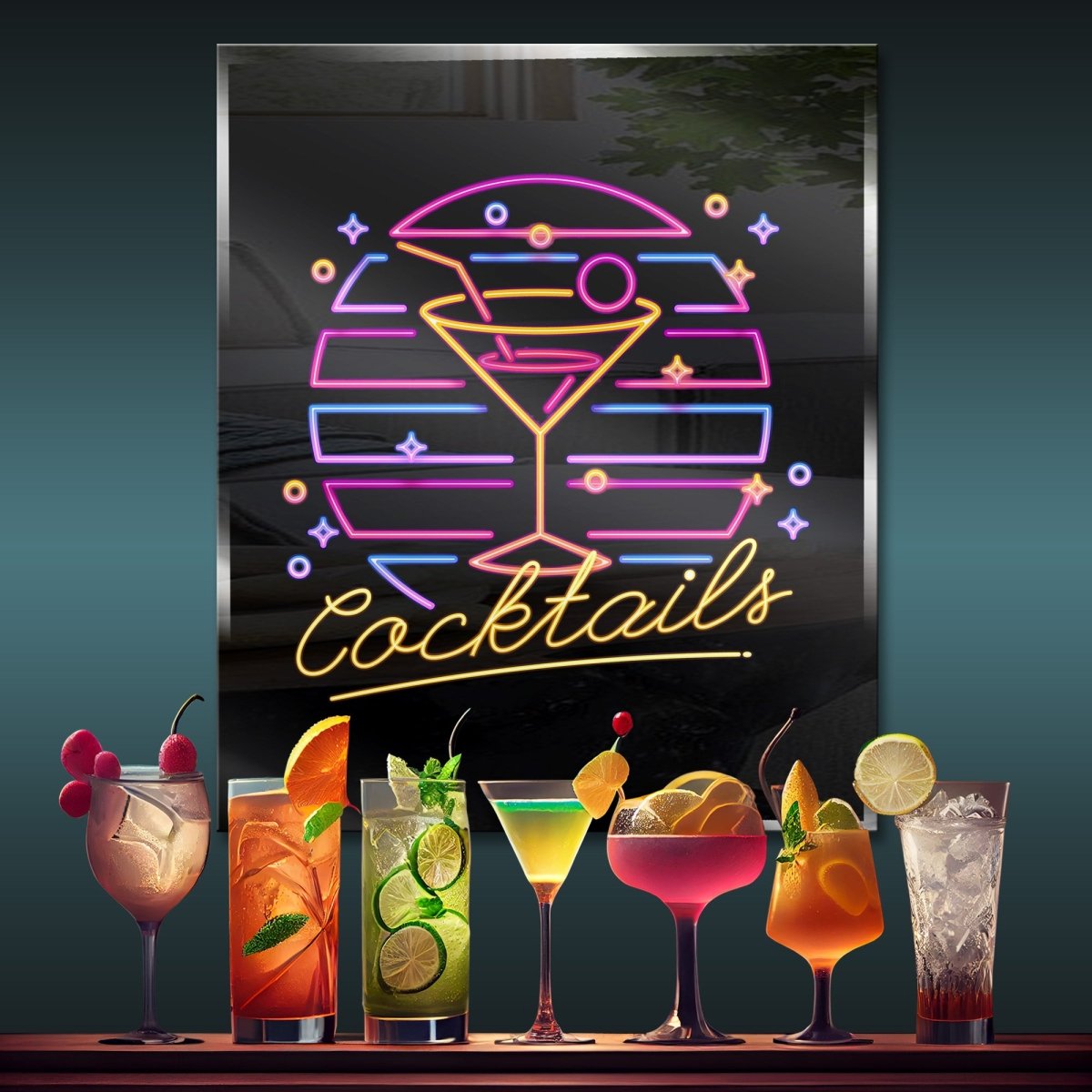 Personalized Neon Sign Cocktail 9 - madaboutneon