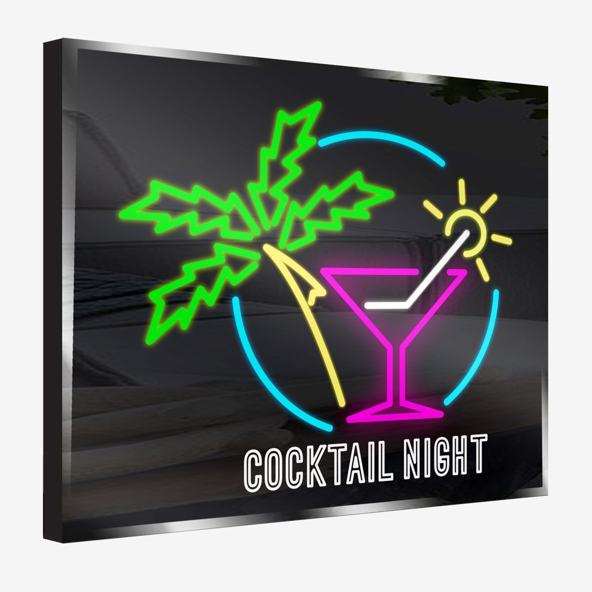 Personalized Neon Sign Cocktail Night 3 - madaboutneon