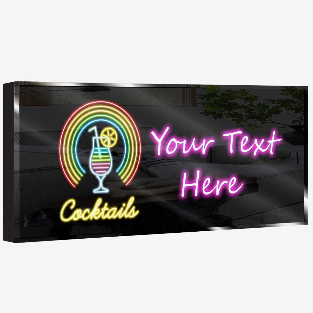 Personalized Neon Sign Cocktail Pride - madaboutneon