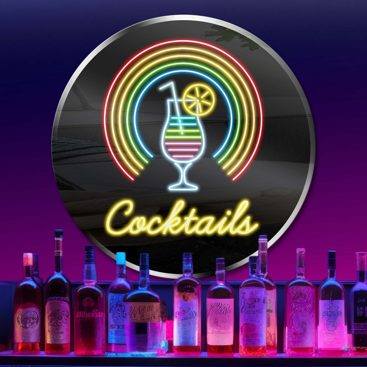 Personalized Neon Sign Cocktail Pride - madaboutneon