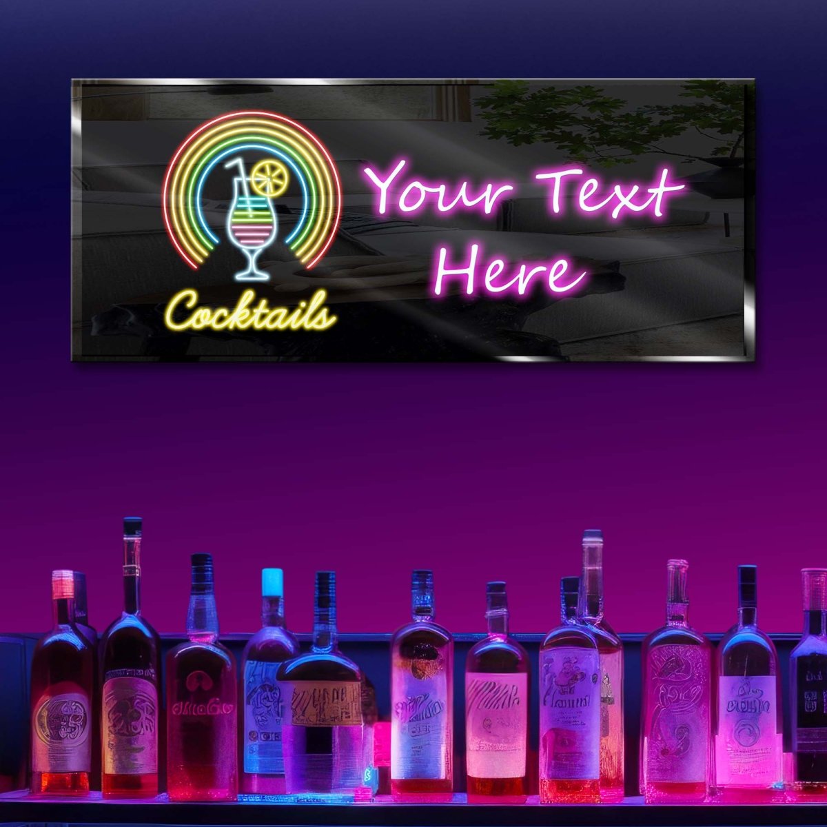 Personalized Neon Sign Cocktail Pride - madaboutneon