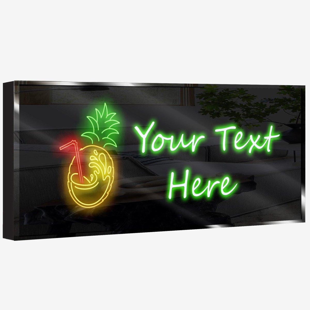 Personalized Neon Sign Coconut Cocktail - madaboutneon