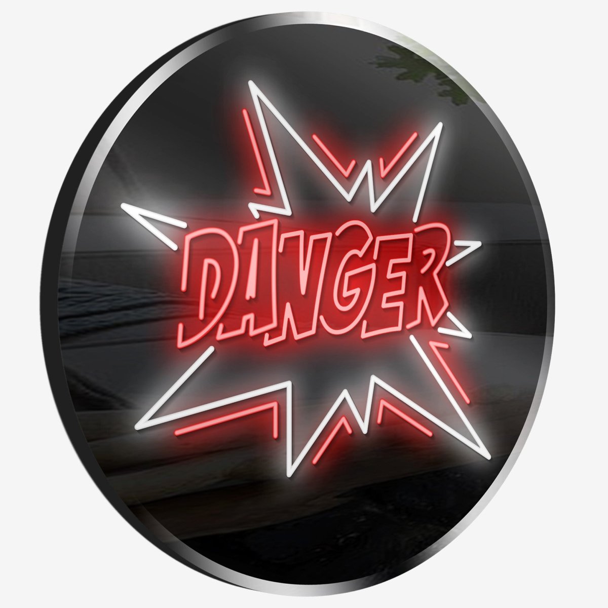 Personalized Neon Sign Danger - madaboutneon