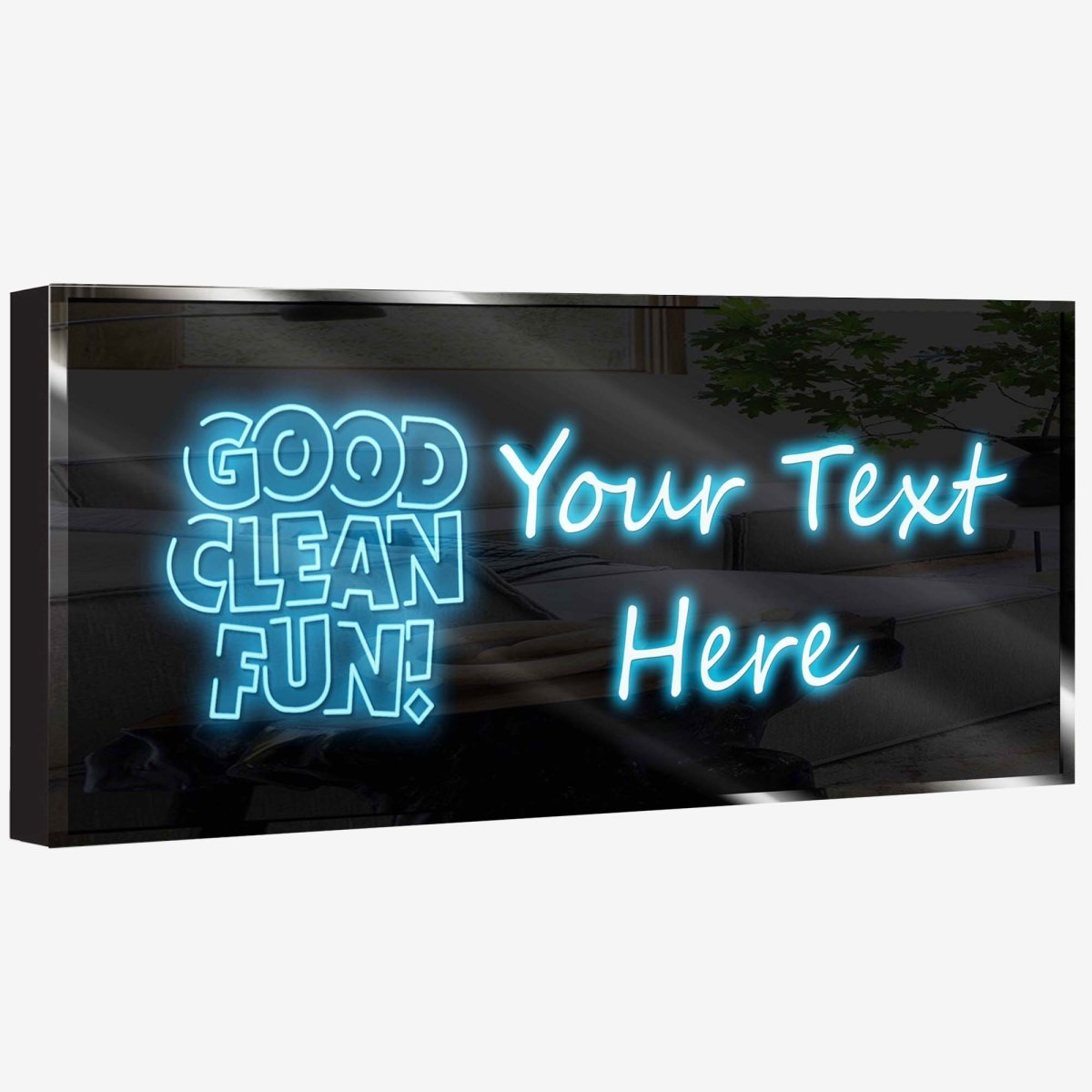 Personalized Neon Sign Good Clean - madaboutneon