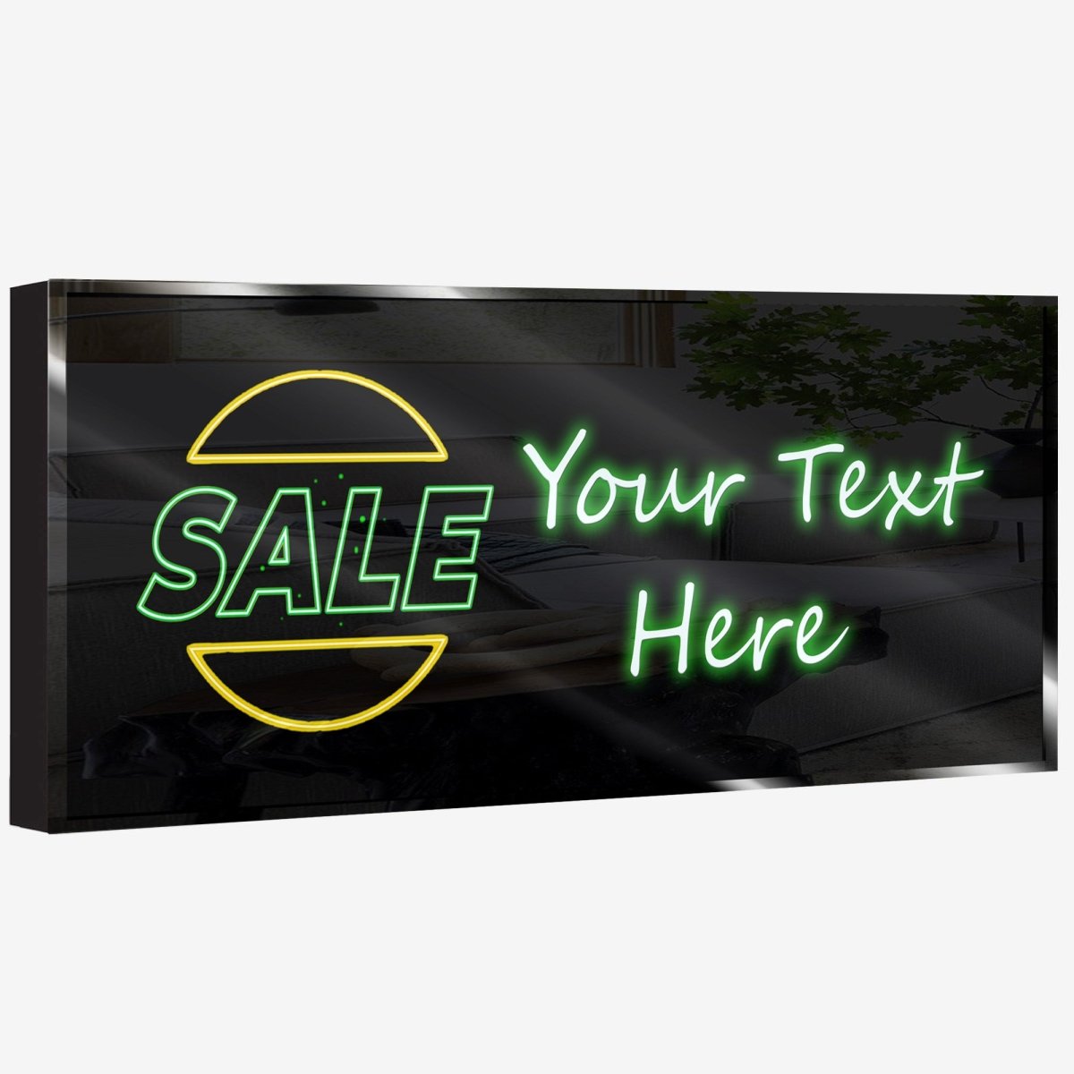 Personalized Neon Sign Green Sale - madaboutneon