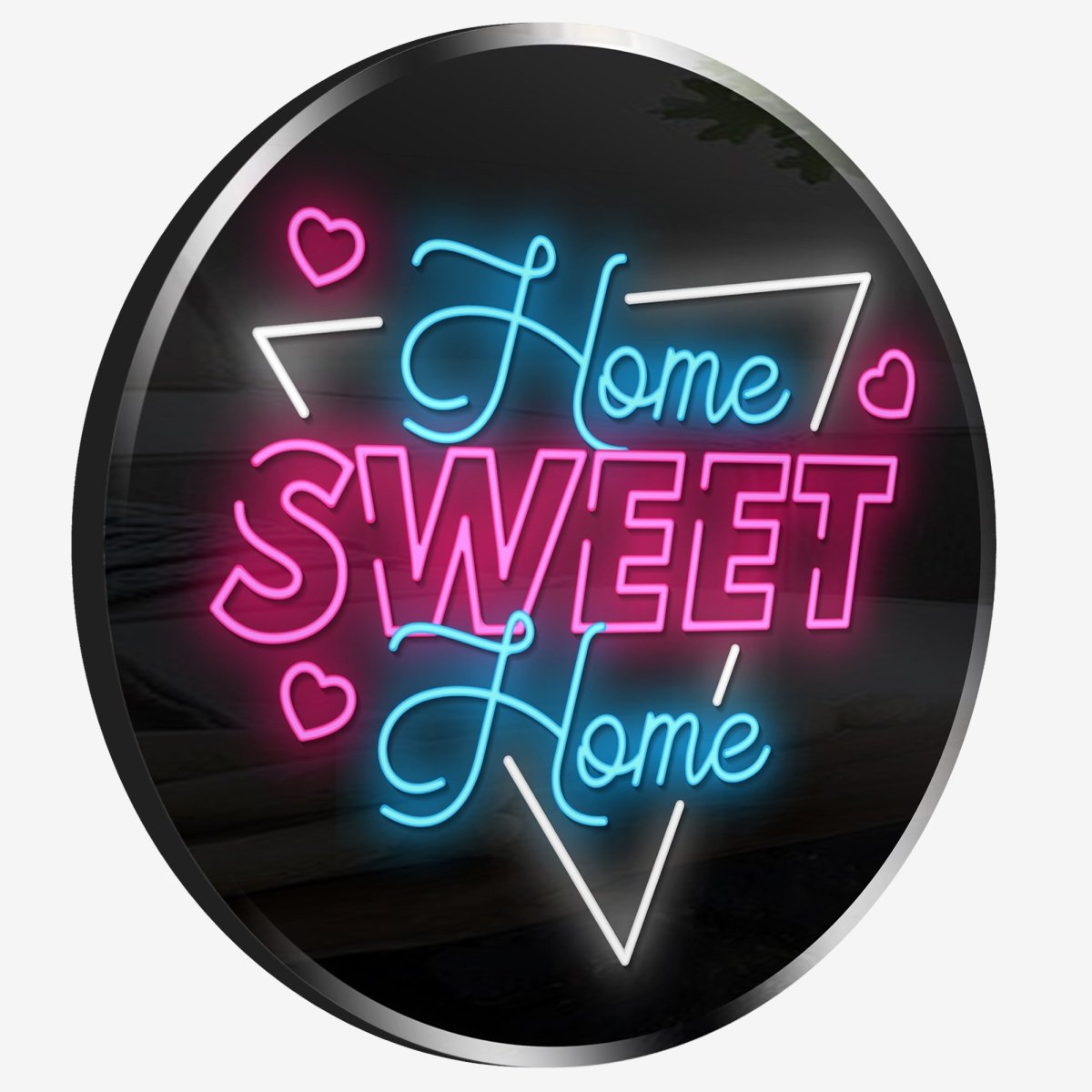 Personalized Neon Sign Home Sweet Home - madaboutneon