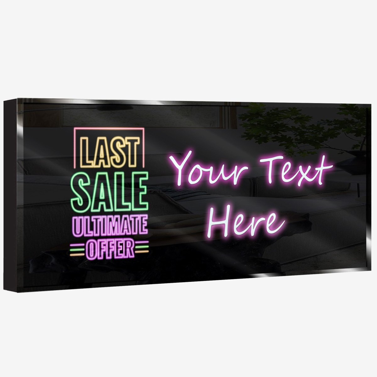Personalized Neon Sign Last Sale - madaboutneon