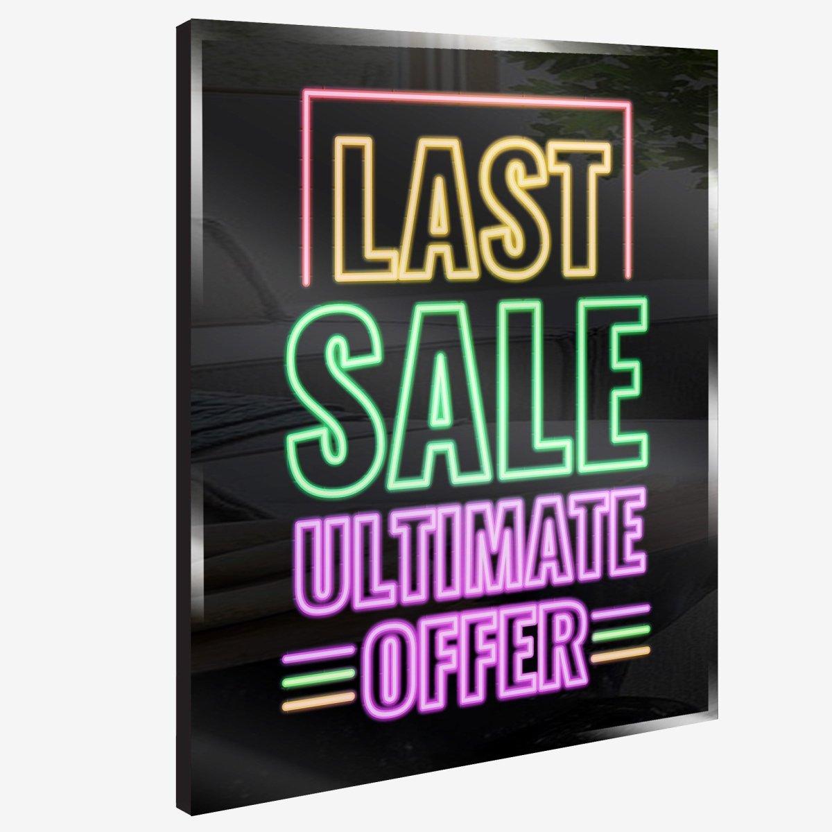 Personalized Neon Sign Last Sale - madaboutneon