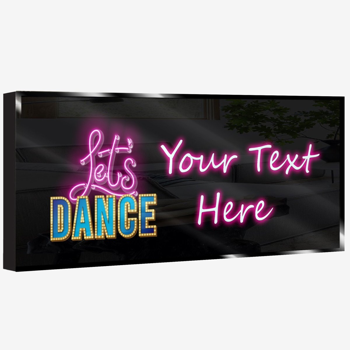 Personalized Neon Sign Let's Dance - madaboutneon