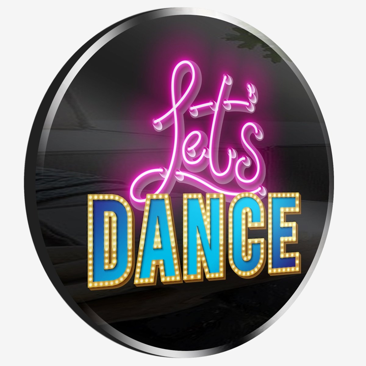 Personalized Neon Sign Let's Dance - madaboutneon