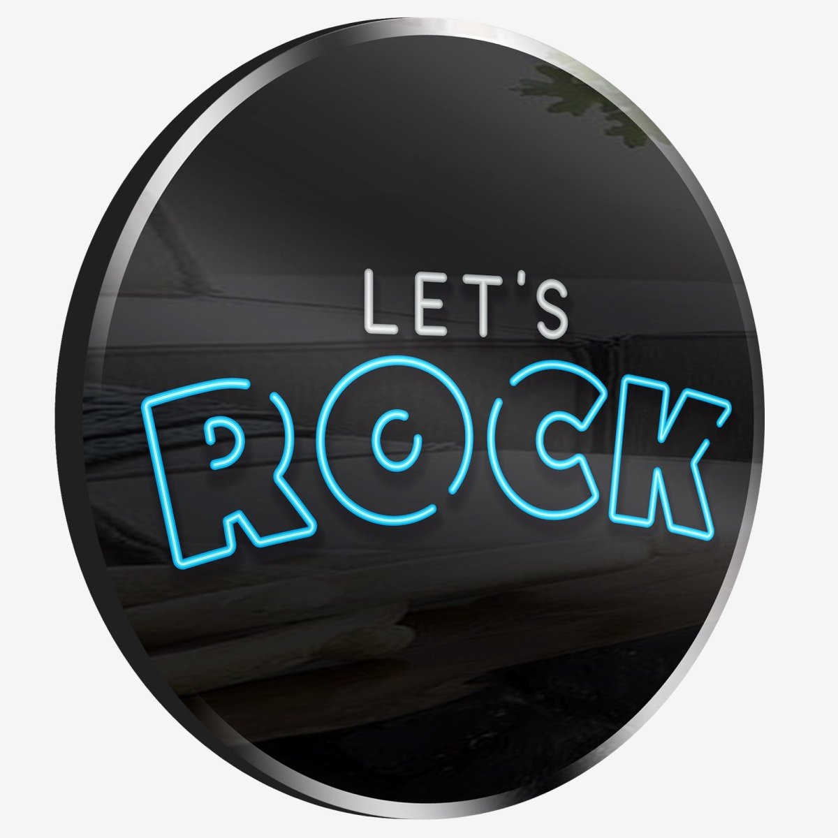 Personalized Neon Sign Let's Rock - madaboutneon