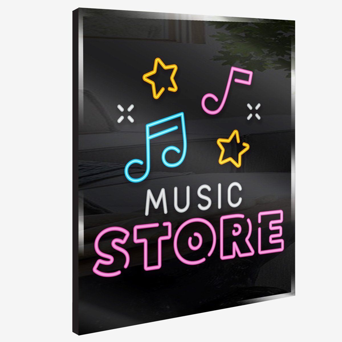 Personalized Neon Sign Music Store - madaboutneon