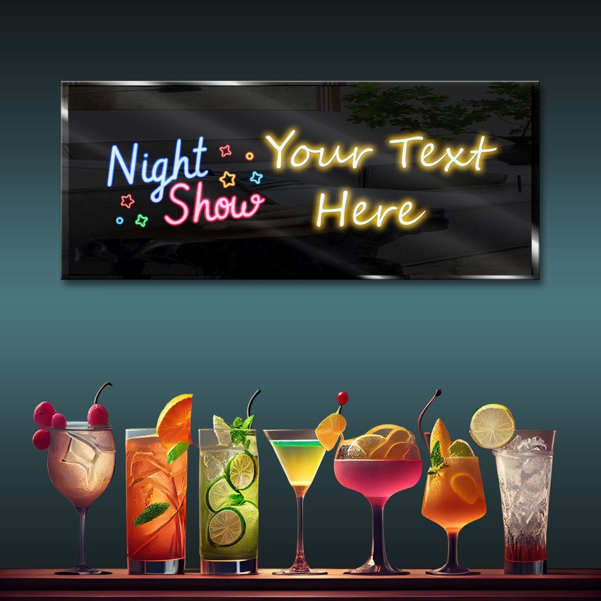 Personalized Neon Sign Night Show - madaboutneon