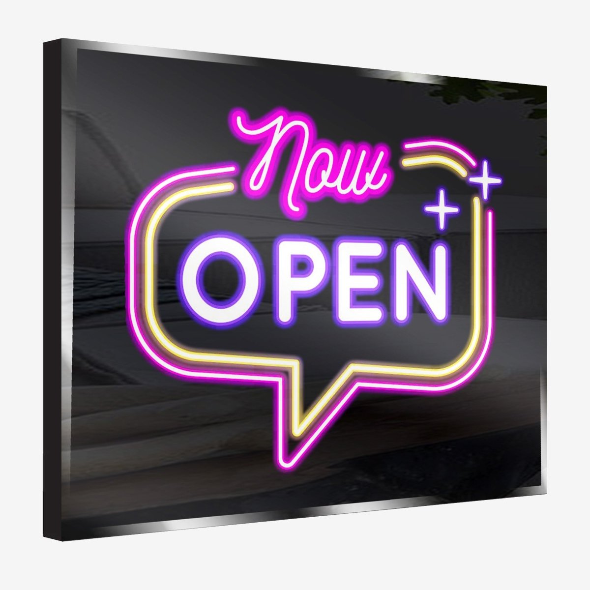 Personalized Neon Sign Now Open - madaboutneon