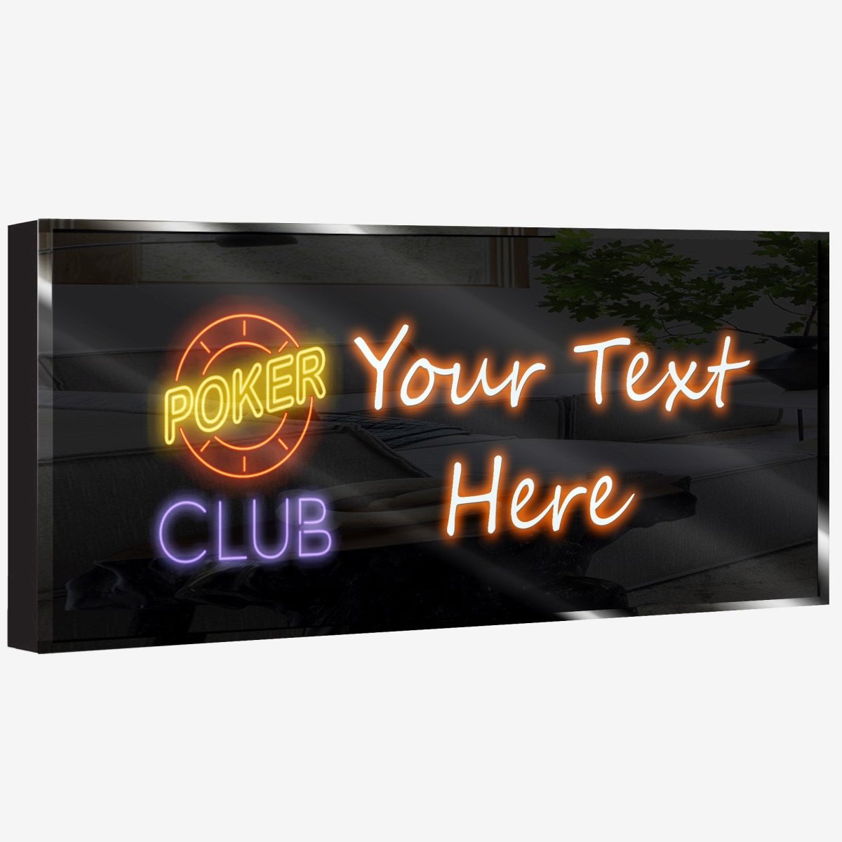 Personalized Neon Sign Poker 6 - madaboutneon