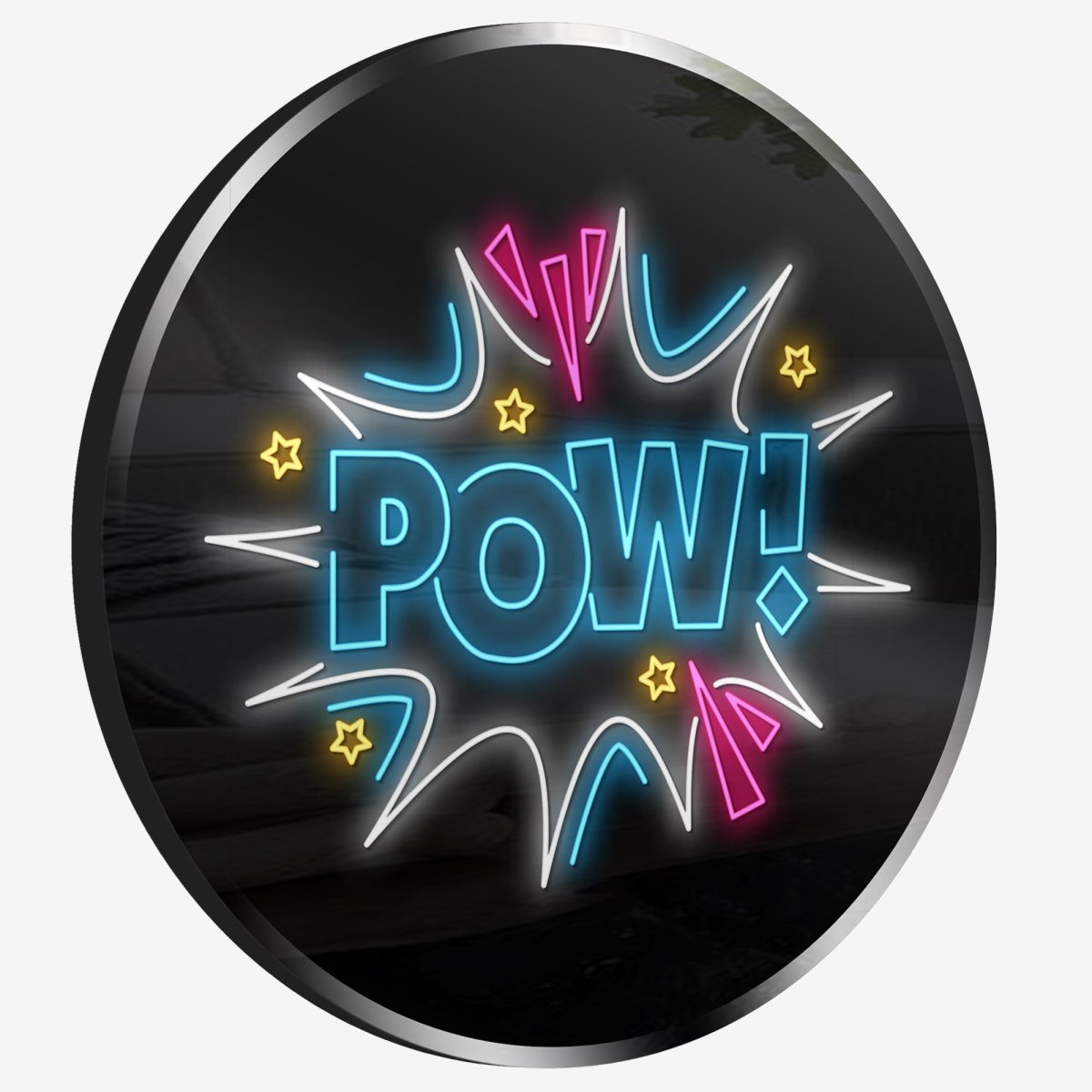 Personalized Neon Sign Pow - madaboutneon