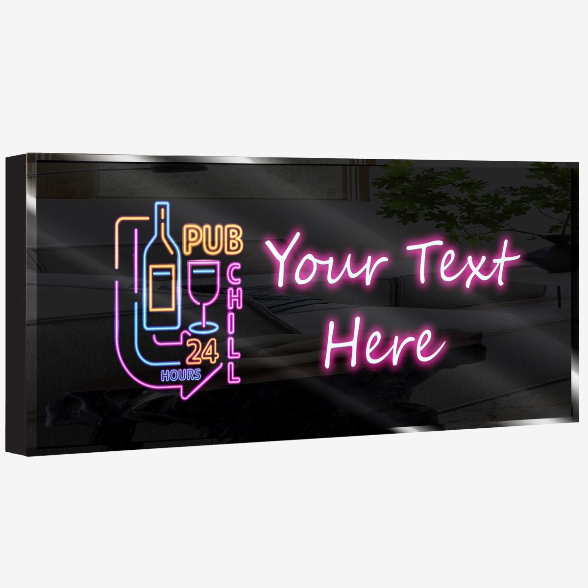 Personalized Neon Sign Pub Chill - madaboutneon