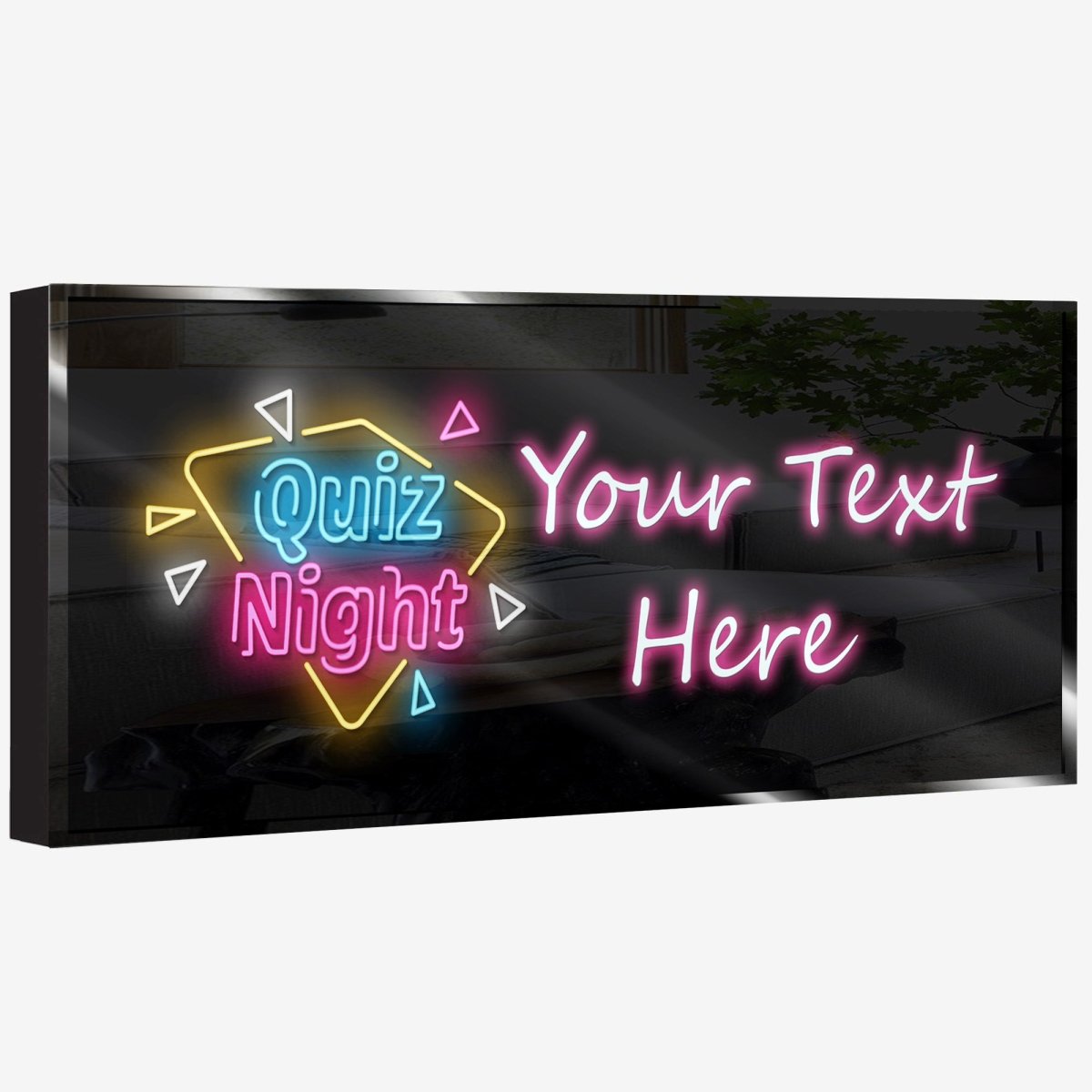 Personalized Neon Sign Quiz Night - madaboutneon