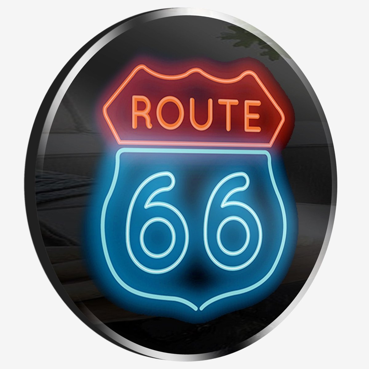 Personalized Neon Sign Route 66 - madaboutneon